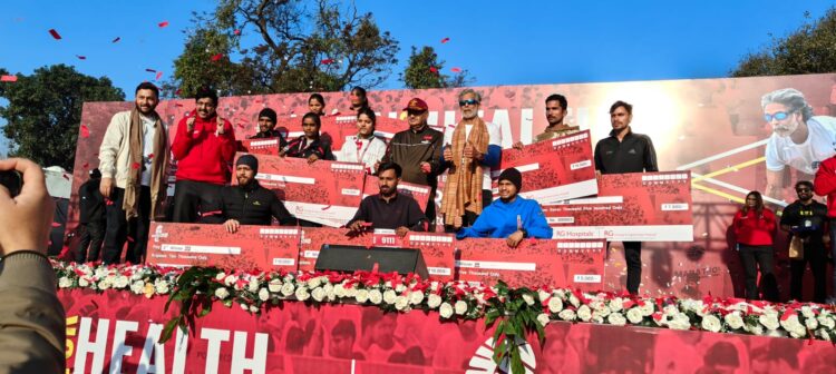 आर जी हॉस्पिटल्स द्वारा आयोजित देहरादून के सबसे बड़े मैराथन ने हासिल की अपार सफलता