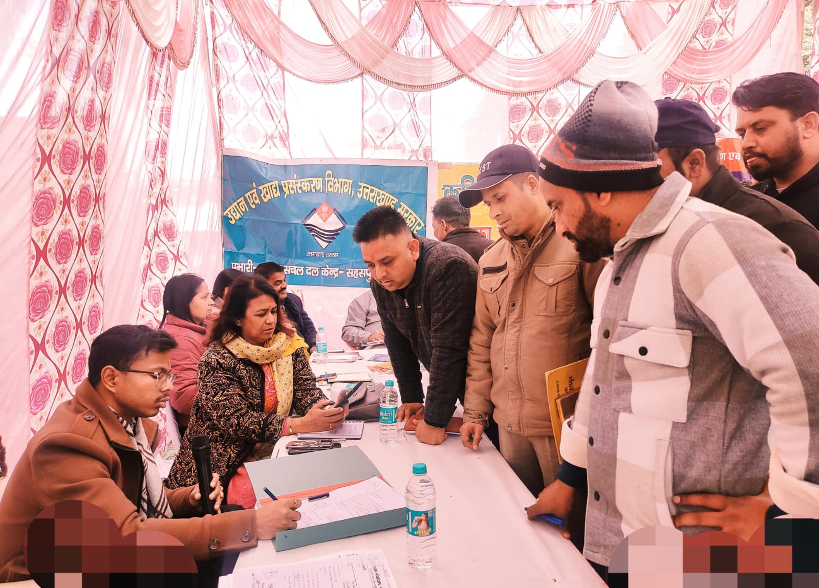 जन-जन की सरकार, जन-जन के द्वार, आमवाला न्याय पंचायत में लगा बहुउदेशीय शिविर