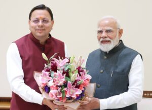 उत्तराखंड दौरे का न्योता: सीएम धामी ने पीएम मोदी से की शिष्टाचार भेंट