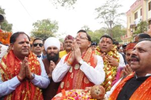 मुख्यमंत्री ने दी प्रदेशवासियों को नव संवत्सर तथा चैत्र नवरात्रि की शुभकामनाएं