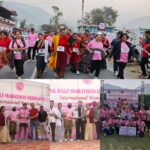 अंतरराष्ट्रीय महिला दिवस पर पिंक हाफ मैराथन 1.0 में 800 धावकों ने लगाई दौड़