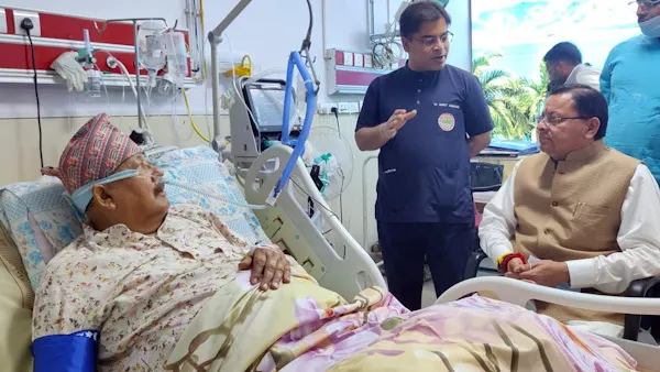 उत्तराखंड के कैबिनेट मंत्री सतपाल महाराज एम्स ऋषिकेश में भर्ती, सीएम धामी ने जाना हाल,