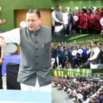 टेबल टेनिस खेलकर सीएम धामी ने बढ़ाया खिलाड़ियों का उत्साह