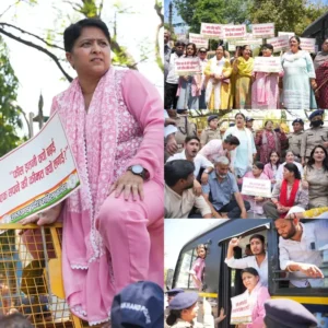 फीस वृद्धि और अव्यवस्थाओं पर फूटा महिला कांग्रेस का गुस्सा