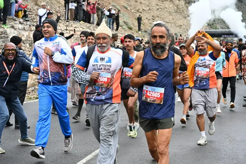नीति घाटी में दौड़ा जज्बा, ‘नीति एक्सट्रीम अल्ट्रा रन’ का भव्य आगाज