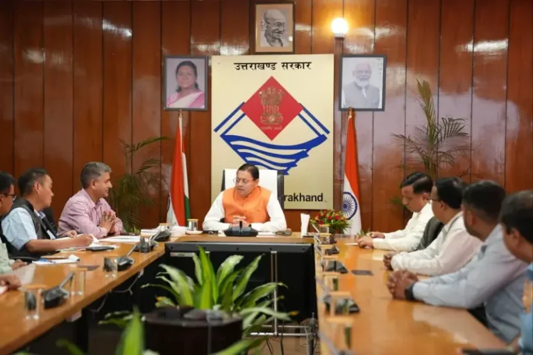 सीएम धामी ने किया ‘मेरी योजना’ ऑडियो पुस्तक का अनावरण
