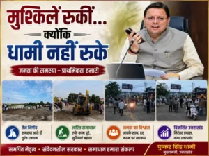 नंदा की चौकी में 12 घंटे में लौटी रफ्तार, तेज फैसलों और जवाबदेह शासन ने जीता लोगों का भरोसा