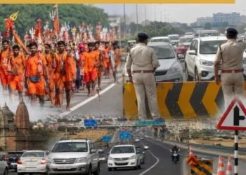 कांवड़ यात्रा में बाहरी राज्यों से आने वाले वाहनों के लिए रूट डायवर्जन प्लान जारी