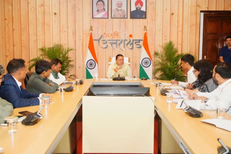 मुख्यमंत्री ने नीति आयोग की टीम के साथ राज्य के विकास के विभिन्न विषयों पर की विस्तृत चर्चा