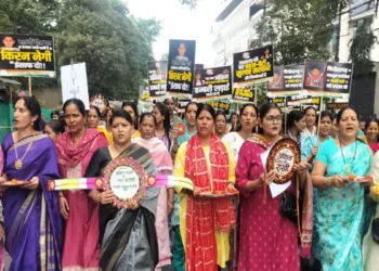 अंकिता भंडारी को न्याय की मांग को लेकर महिला कांग्रेस का मुख्यमंत्री आवास कूच