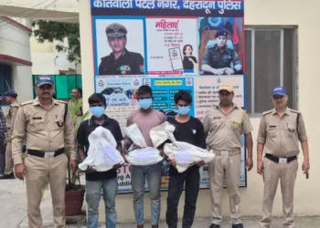 पटेलनगर में चोरी का खुलासा, तीन आरोपी गिरफ्तार