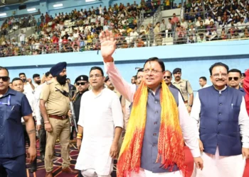 मुख्यमंत्री श्री पुष्कर सिंह धामी ने राष्ट्रीय खेल दिवस पर उत्तराखण्ड राज्य क्रीड़ा विश्वविद्यालय के प्रथम चरण के निर्माण कार्यों का किया शिलान्यास