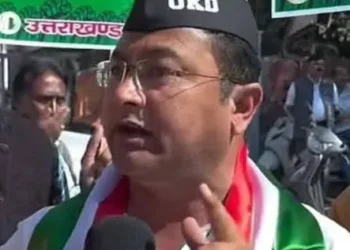 UKD ने आशुतोष नेगी को 6 वर्ष के लिए पार्टी से निकाला